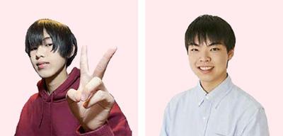 2024年度の支援対象者(阿曽 祥大さん、清水 紘輔さん)